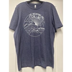 The Mountains Are Calling Tshirt XL
